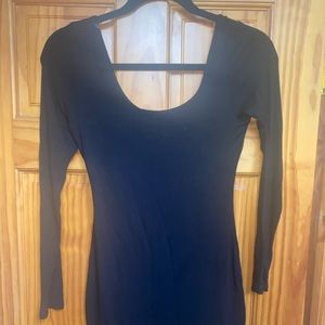 Naked wardrobe black mini dress